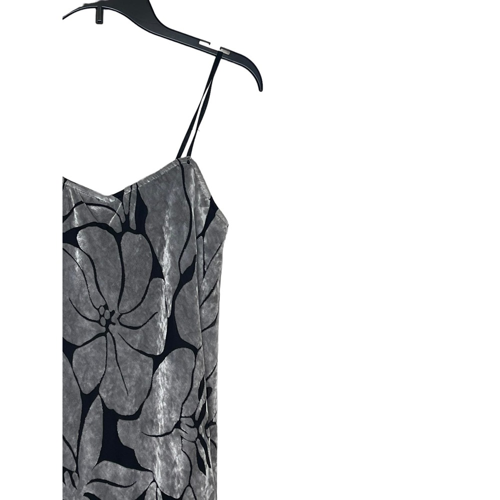 Joseph Ribkoff Women's Dress Midi Lined Floral Strappy Hanky V-Neck Sleeveless 6 - Picture 2 of 10